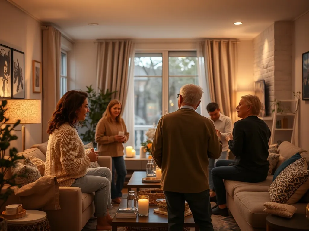 Welcome ritual with small gestures