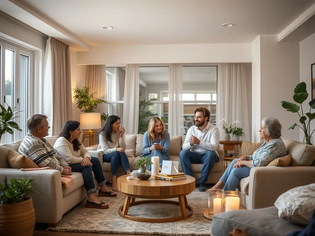 Warm interior moment